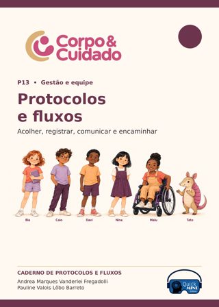 Capa de Caderno de Protocolos e Fluxos