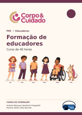Capa de Formação de Educadores – 40 h